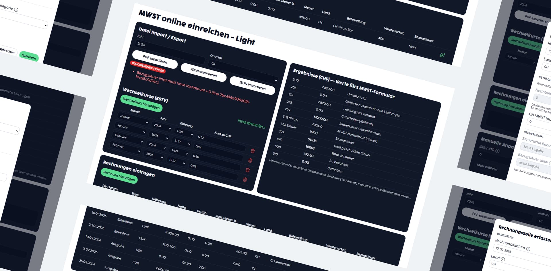 VAT Report Calculator (Switzerland) cover